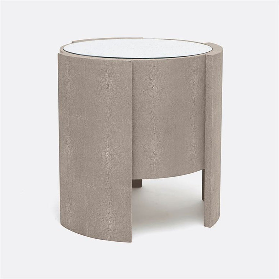 Made Goods Harriet Realistic Faux Shagreen Side Table