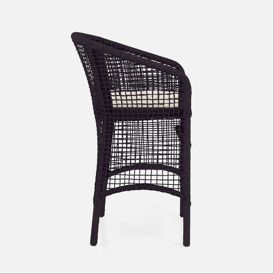 Made Goods Helena Open-Weave Barrel Outdoor Counter Stool in Clyde