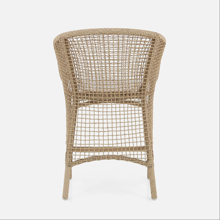 Made Goods Helena Open-Weave Barrel Outdoor Counter Stool in Garonne