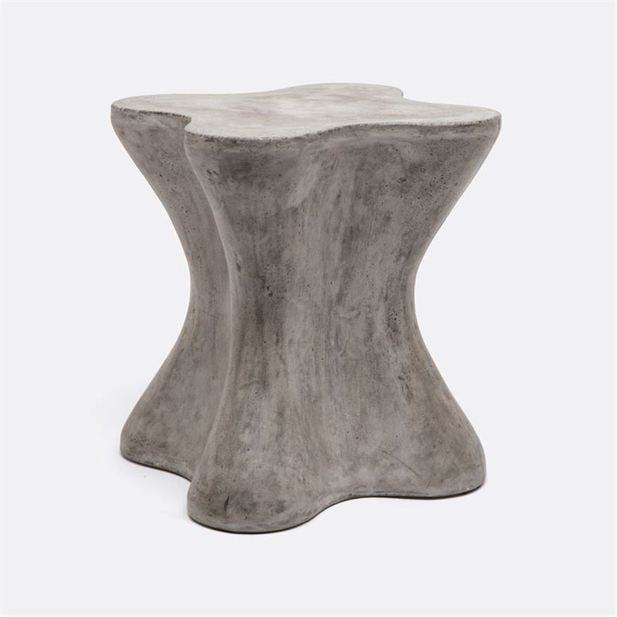 Made Goods Howe Organic Concrete Outdoor Stool