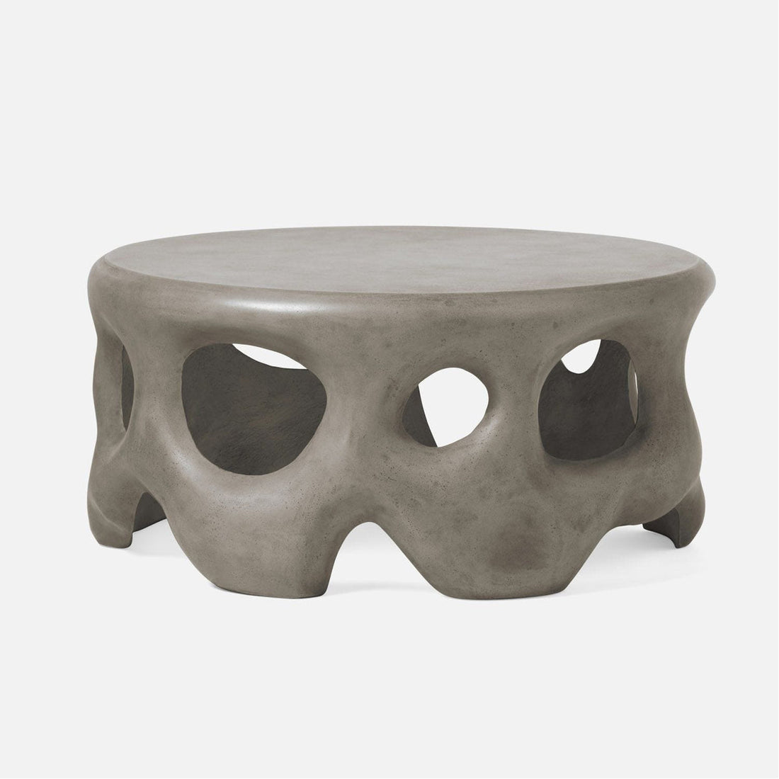 Made Goods Hyde Sculptural Concrete Outdoor Coffee Table