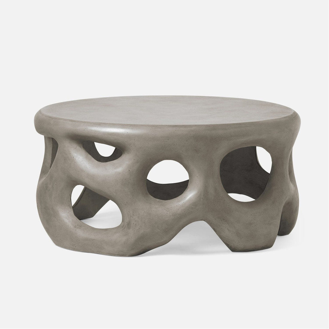 Made Goods Hyde Sculptural Concrete Outdoor Coffee Table