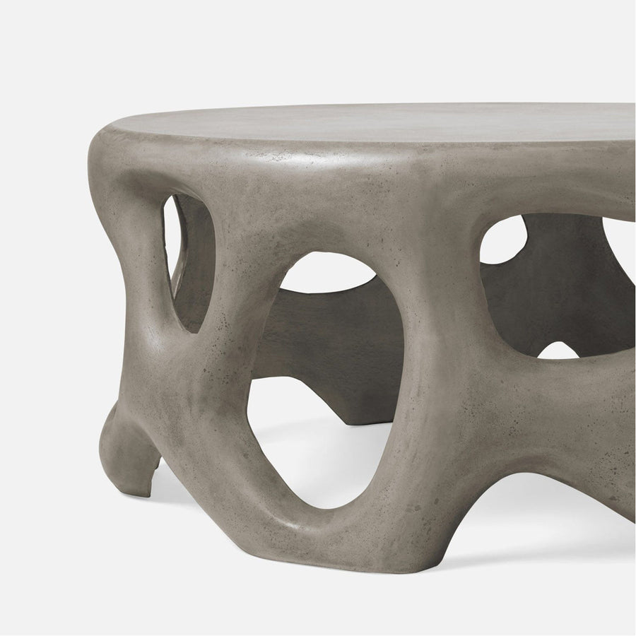 Made Goods Hyde Sculptural Concrete Outdoor Coffee Table