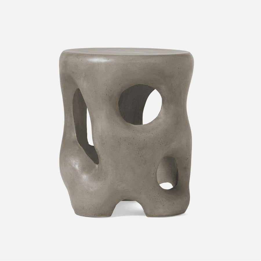 Made Goods Hyde Sculptural Concrete Outdoor Stool