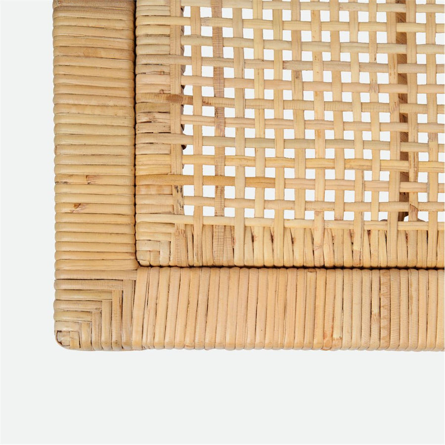 Made Goods Isla Rattan Triple Bench