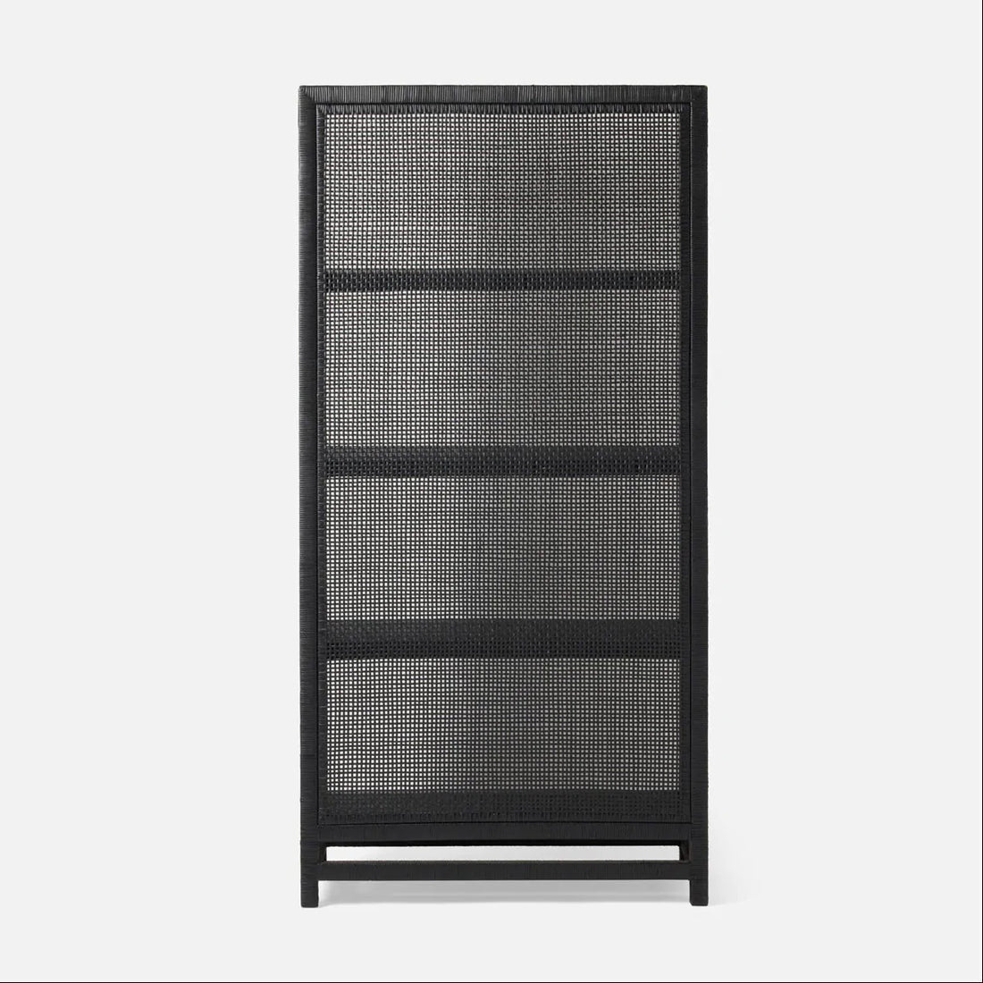 Made Goods Isla Woven Rattan Bookcase