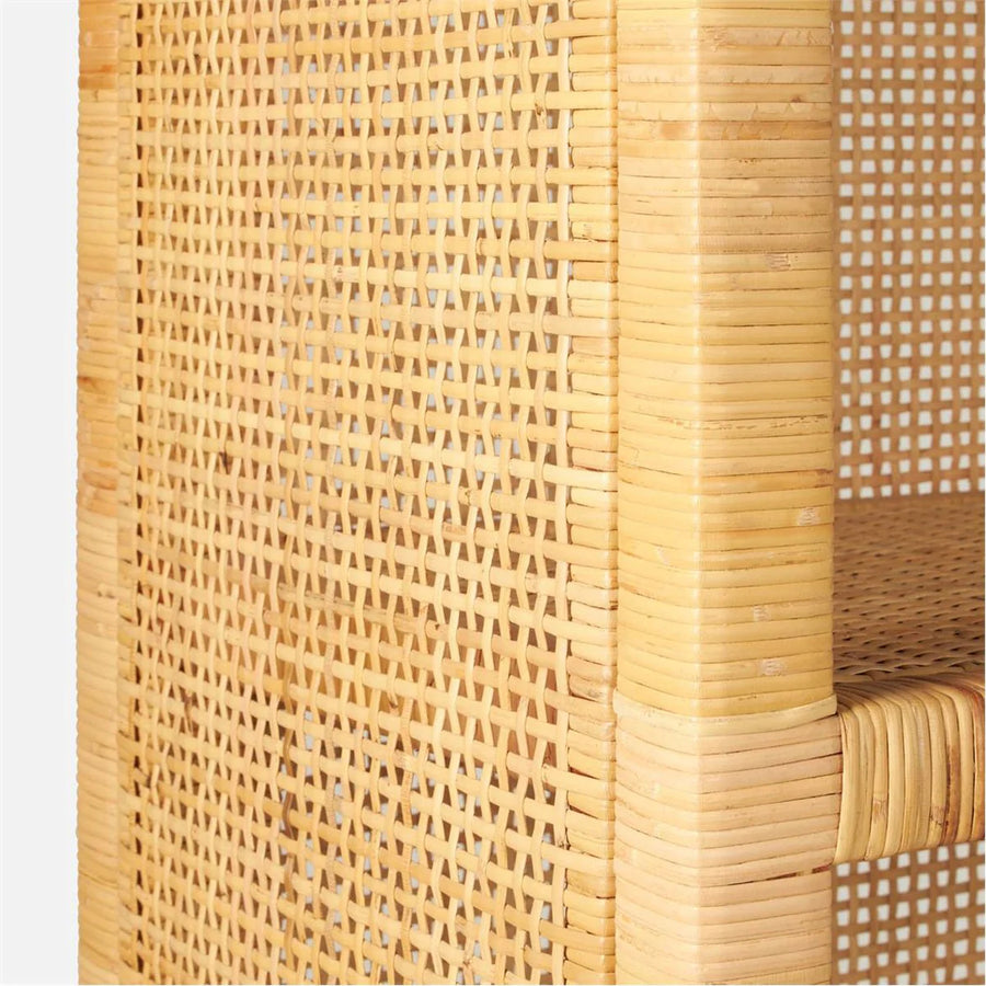 Made Goods Isla Woven Rattan Bookcase