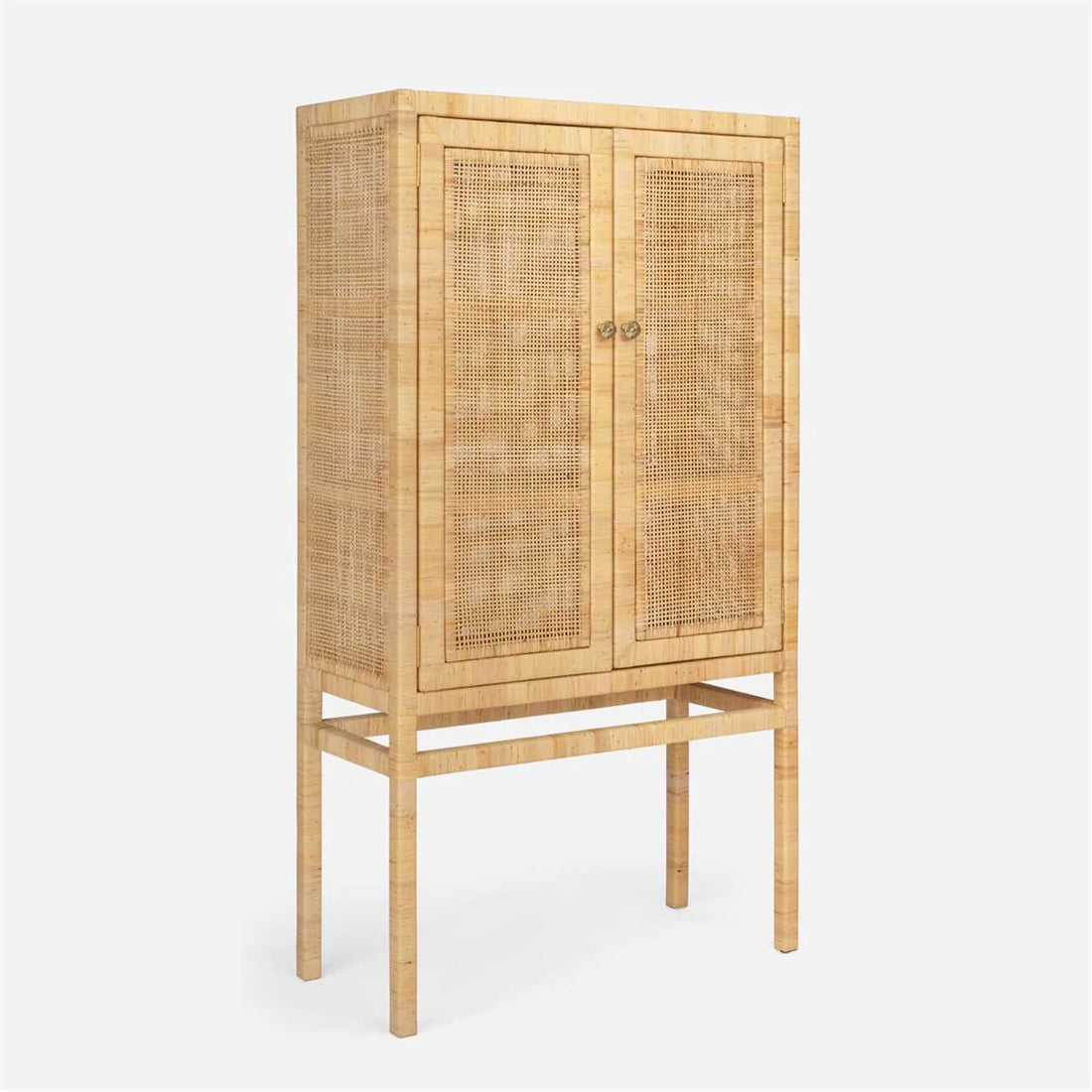 Made Goods Isla Rattan Standing Cabinet