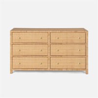 Made Goods Isla Rattan 60-Inch Dresser