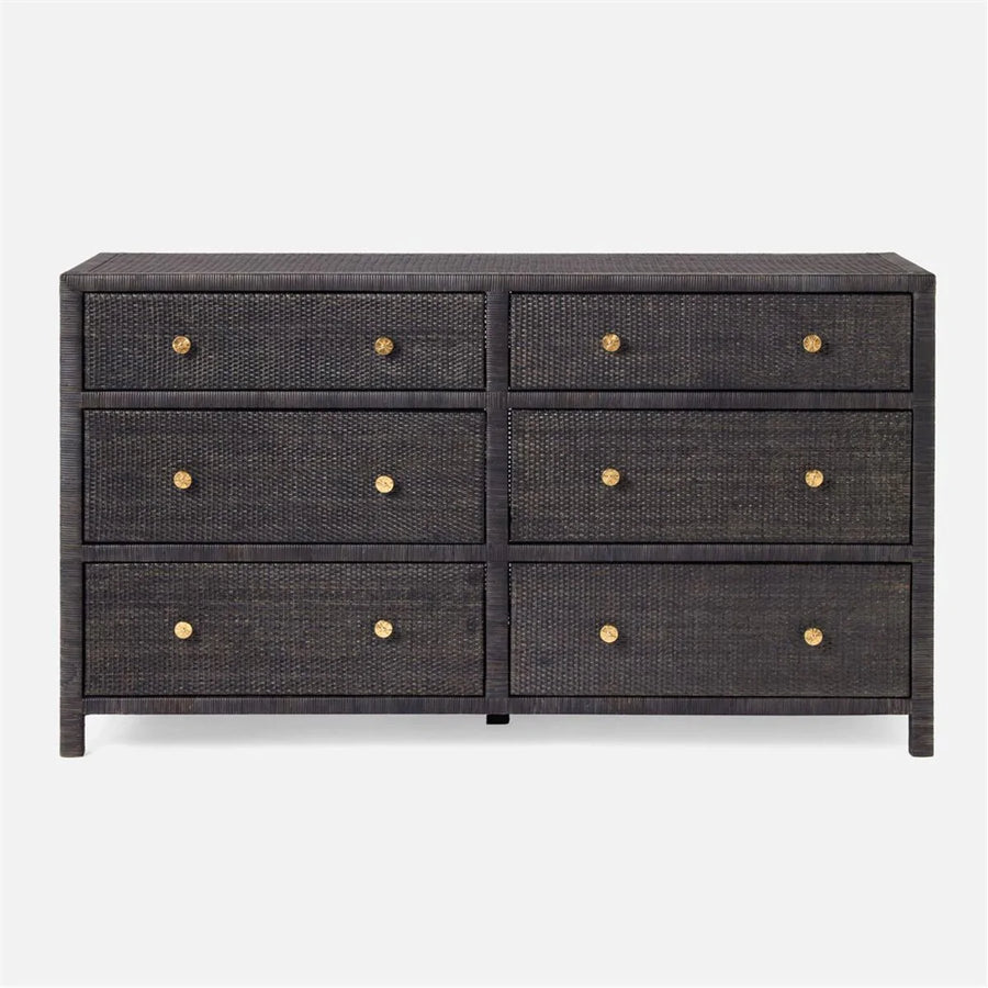 Made Goods Isla Rattan 60-Inch Dresser