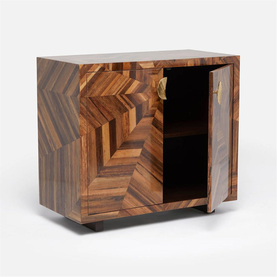 Made Goods Jada Chevron Banana Bark Cabinet