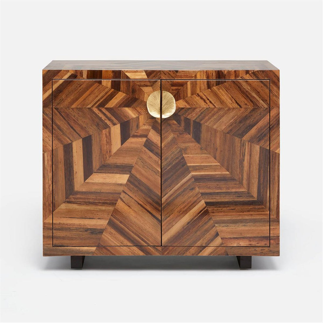 Made Goods Jada Chevron Banana Bark Cabinet