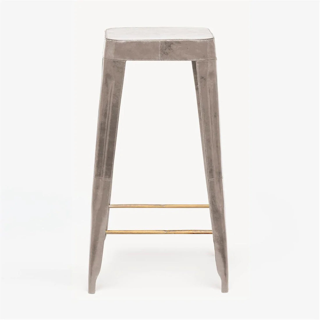 Made Goods Jamy Leather Counter Stool