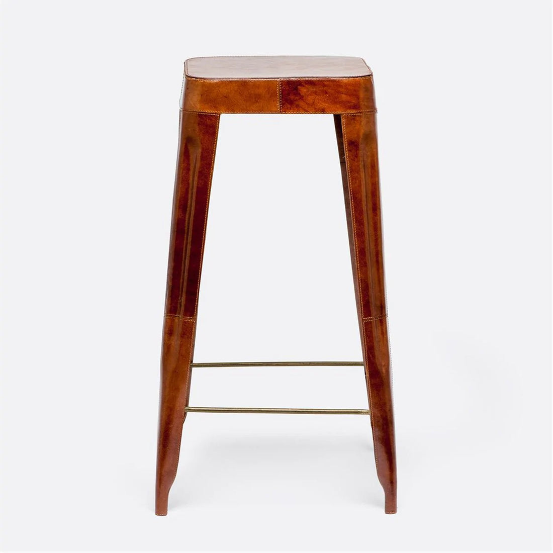 Made Goods Jamy Leather Counter Stool