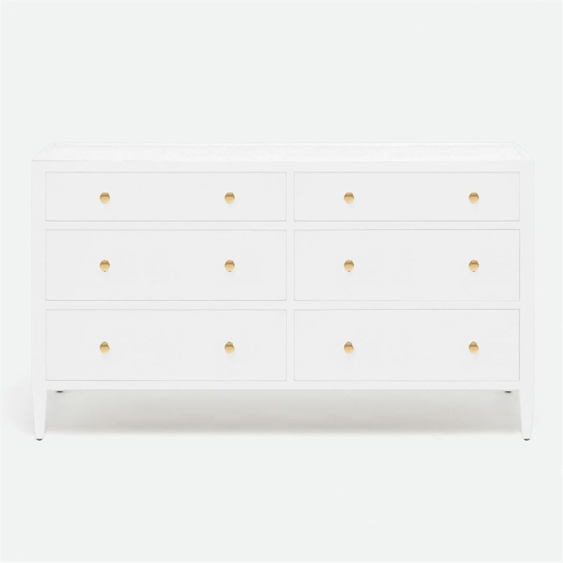 Made Goods Jarin 60-Inch Faux Belgian Linen Dresser