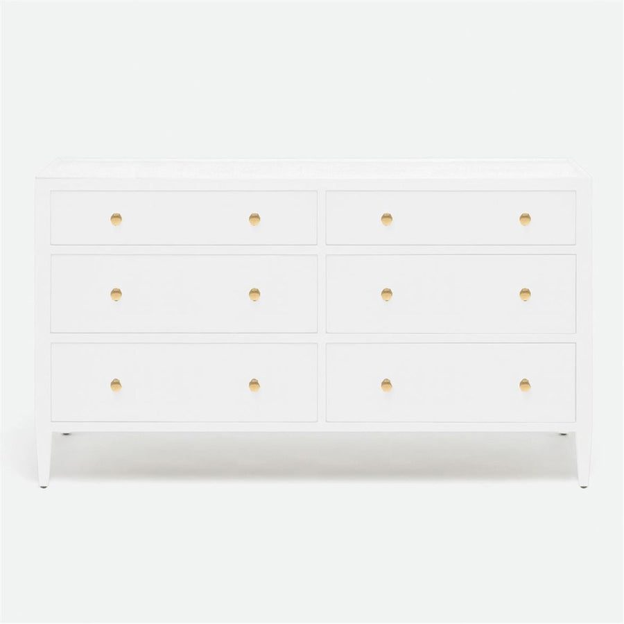 Made Goods Jarin 60-Inch Faux Belgian Linen Dresser