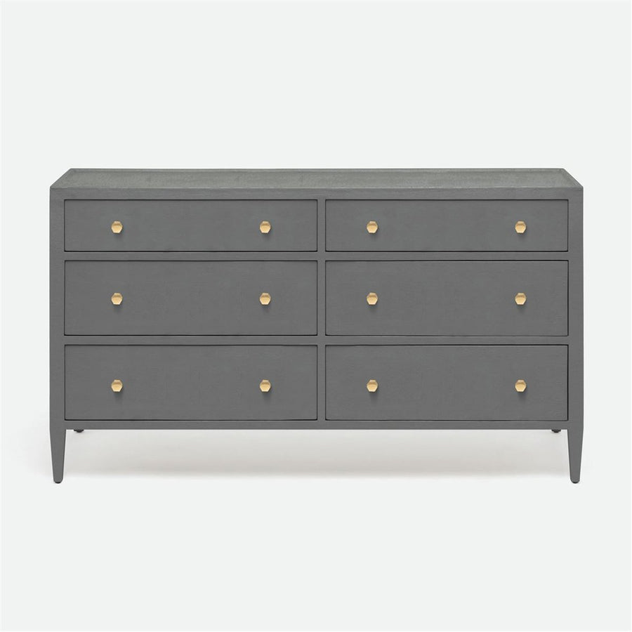 Made Goods Jarin 60-Inch Faux Belgian Linen Dresser