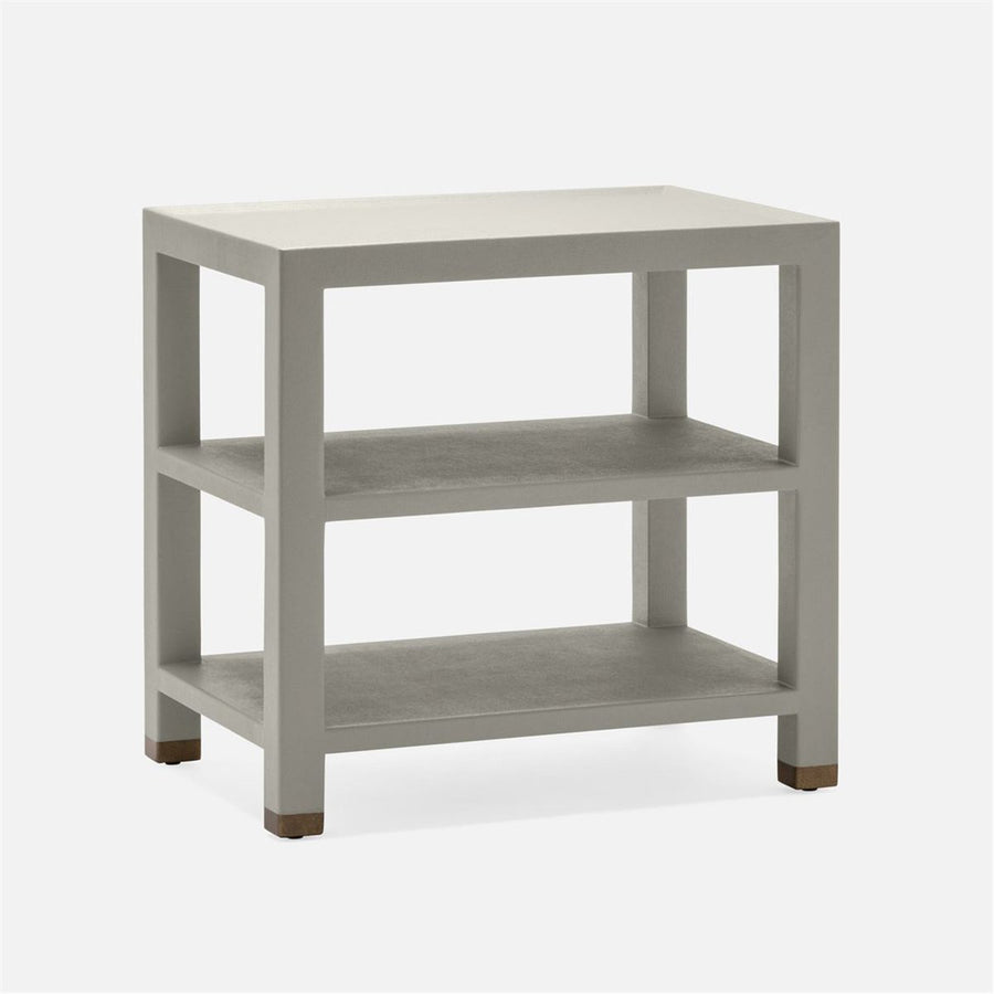 Made Goods Jarin Three-Tier Faux Belgian Side Table