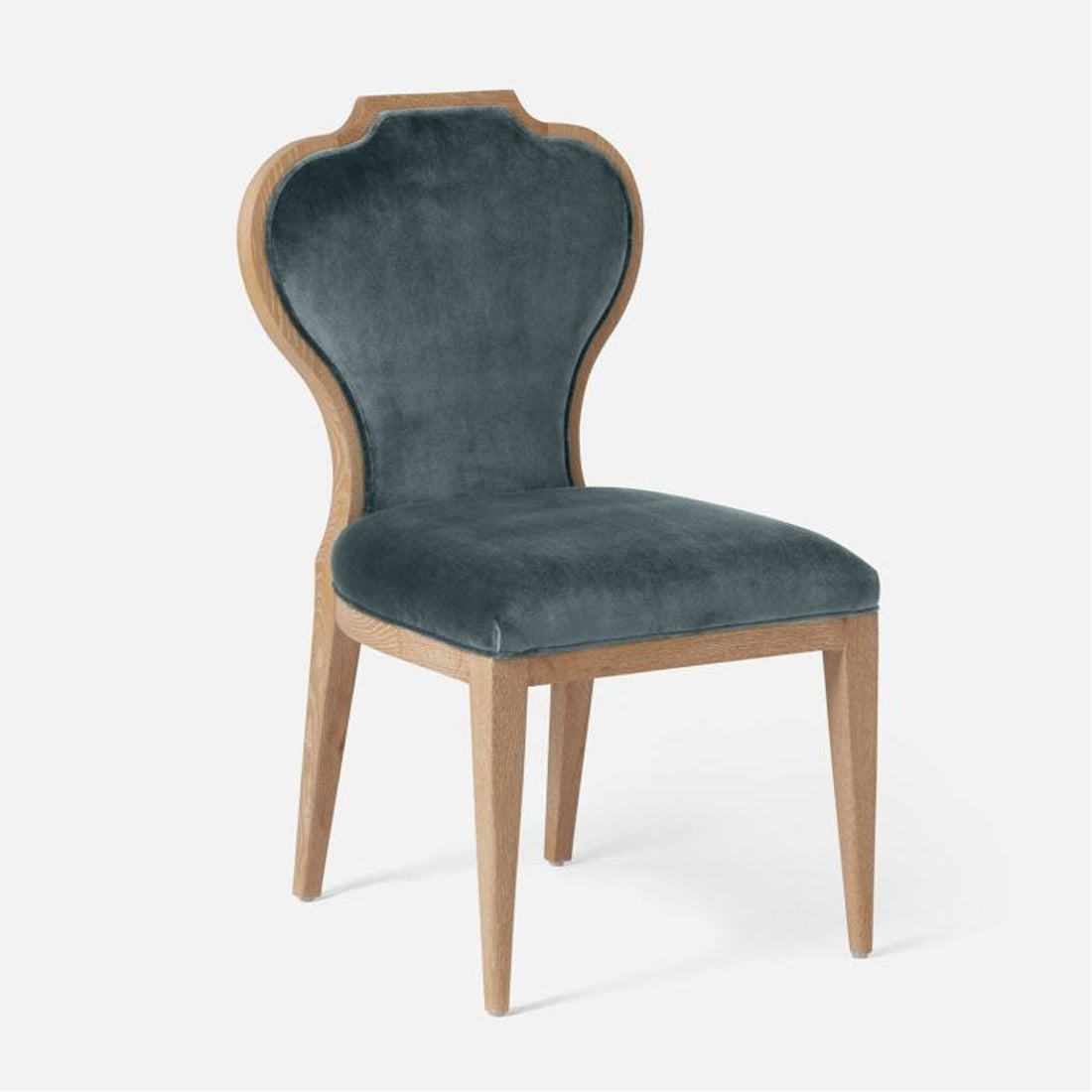 Made Goods Joanna Dining Chair in Aras Mohair