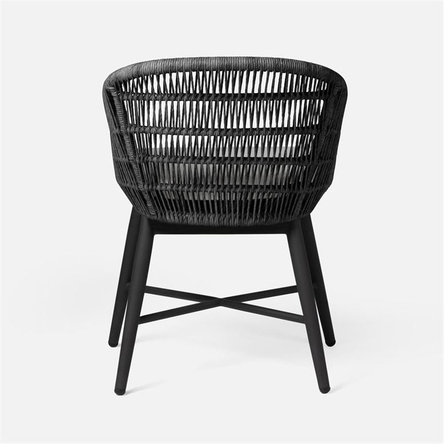 Made Goods Jolie Aluminum Outdoor Dining Chair in Havel Velvet