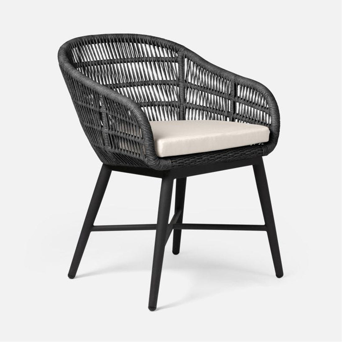 Made Goods Jolie Aluminum Outdoor Dining Chair in Havel Velvet