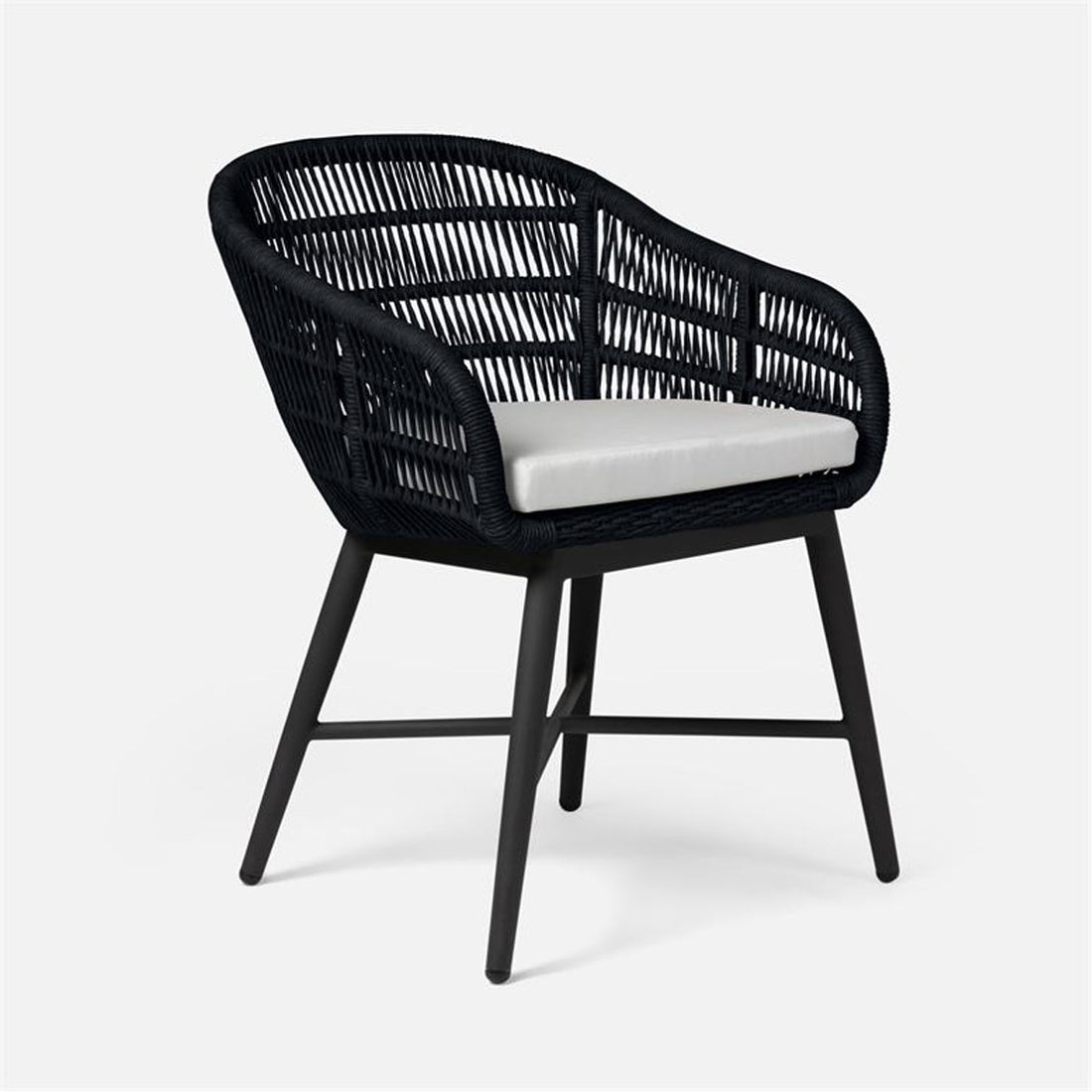 Made Goods Jolie Aluminum Outdoor Dining Chair in Havel Velvet