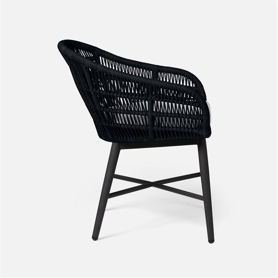 Made Goods Jolie Aluminum Outdoor Dining Chair in Havel Velvet