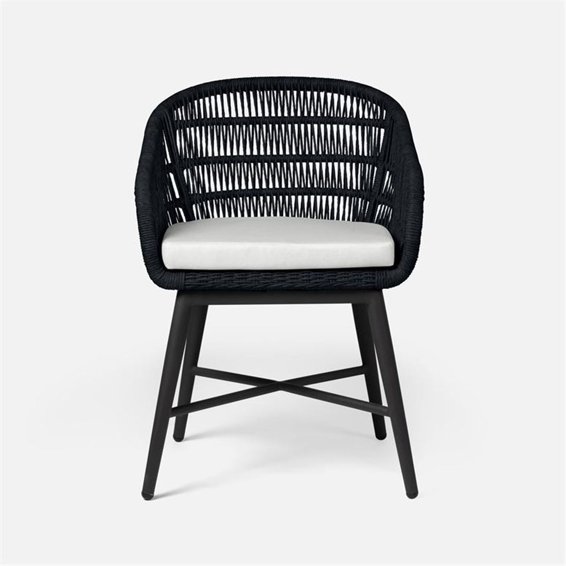 Made Goods Jolie Aluminum Outdoor Dining Chair in Havel Velvet