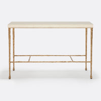 Made Goods Jovan Console Table in Faux Horn