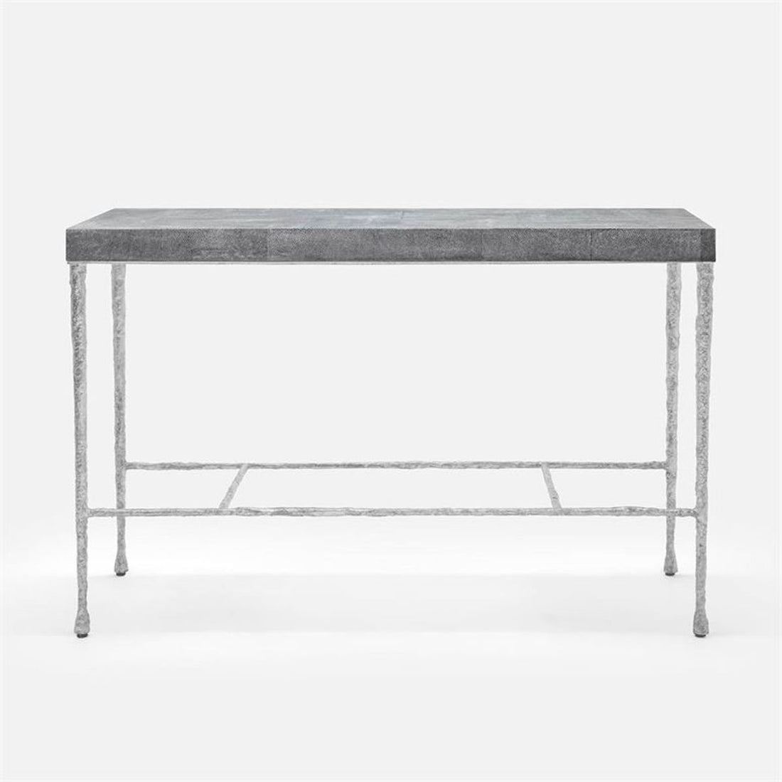 Made Goods Jovan Console Table in Faux Shagreen