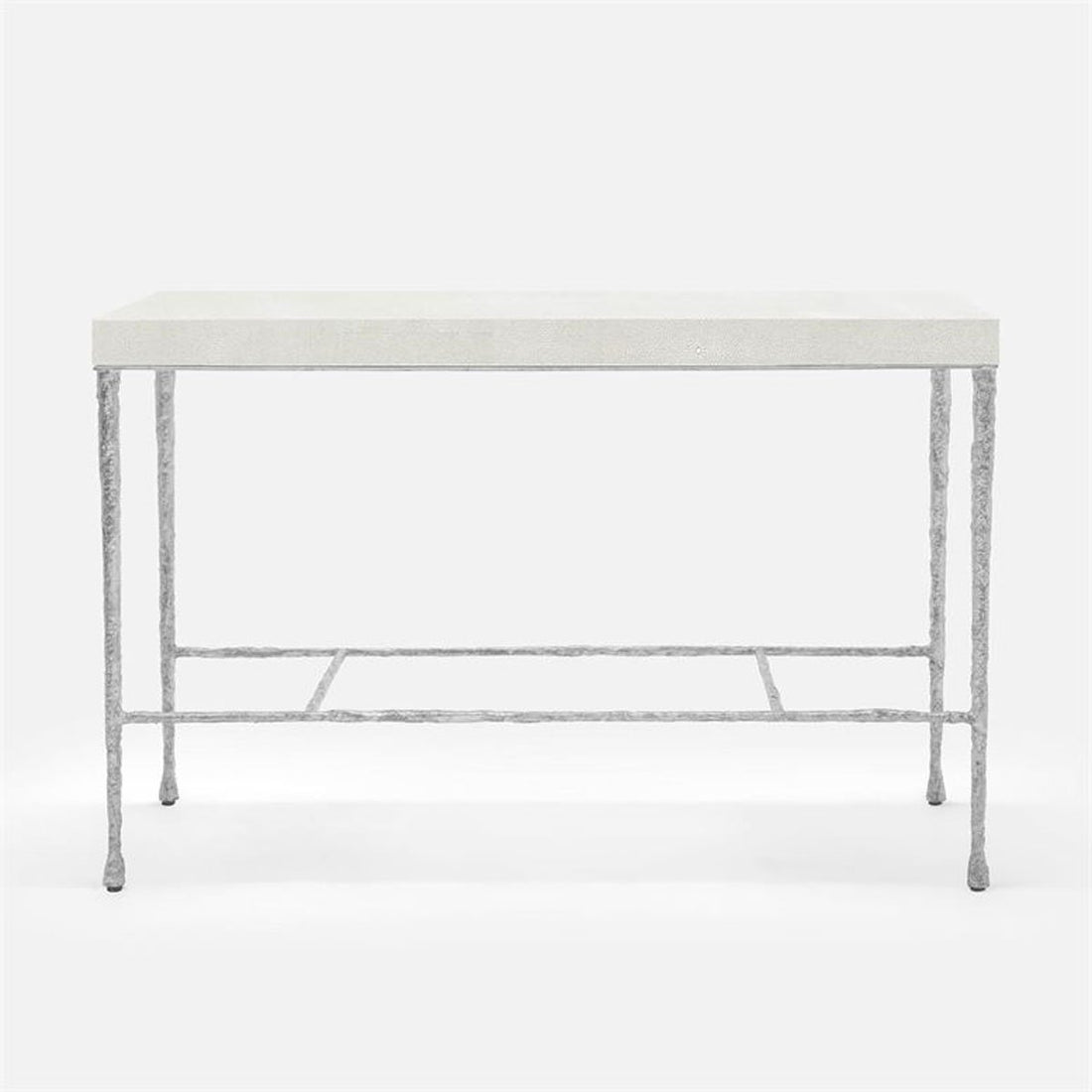 Made Goods Jovan Console Table in Faux Shagreen