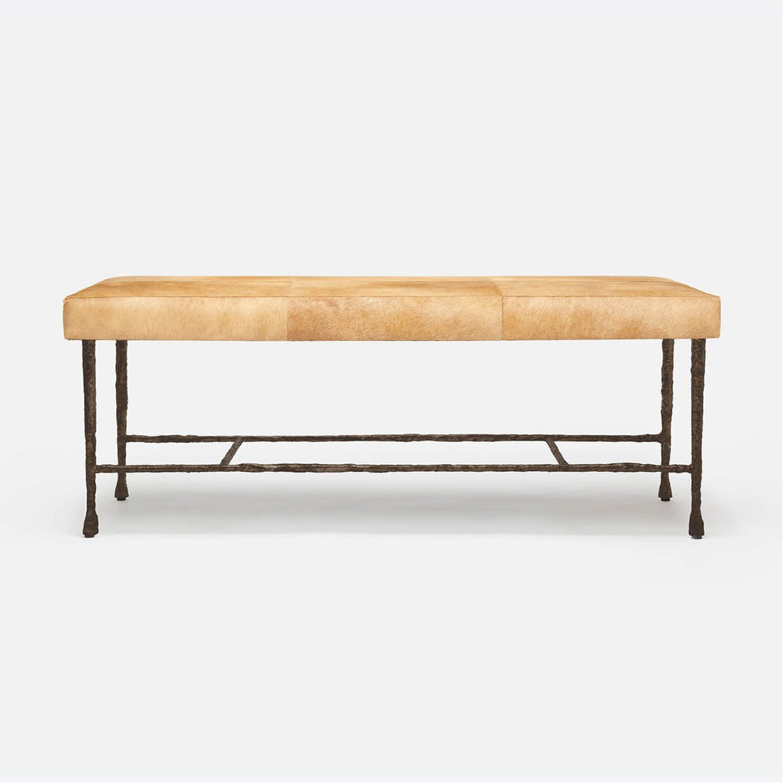 Made Goods Jovan Double Bench in Mondego Cotton Jute