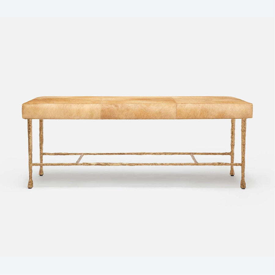 Made Goods Jovan Double Bench in Ettrick Cotton Jute