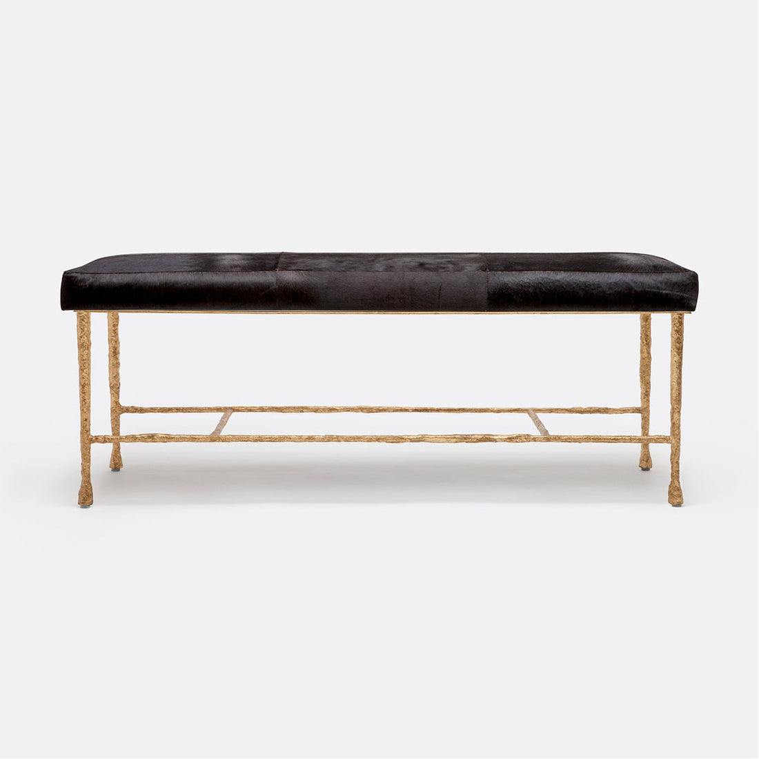 Made Goods Jovan Double Bench in Clyde Fabric