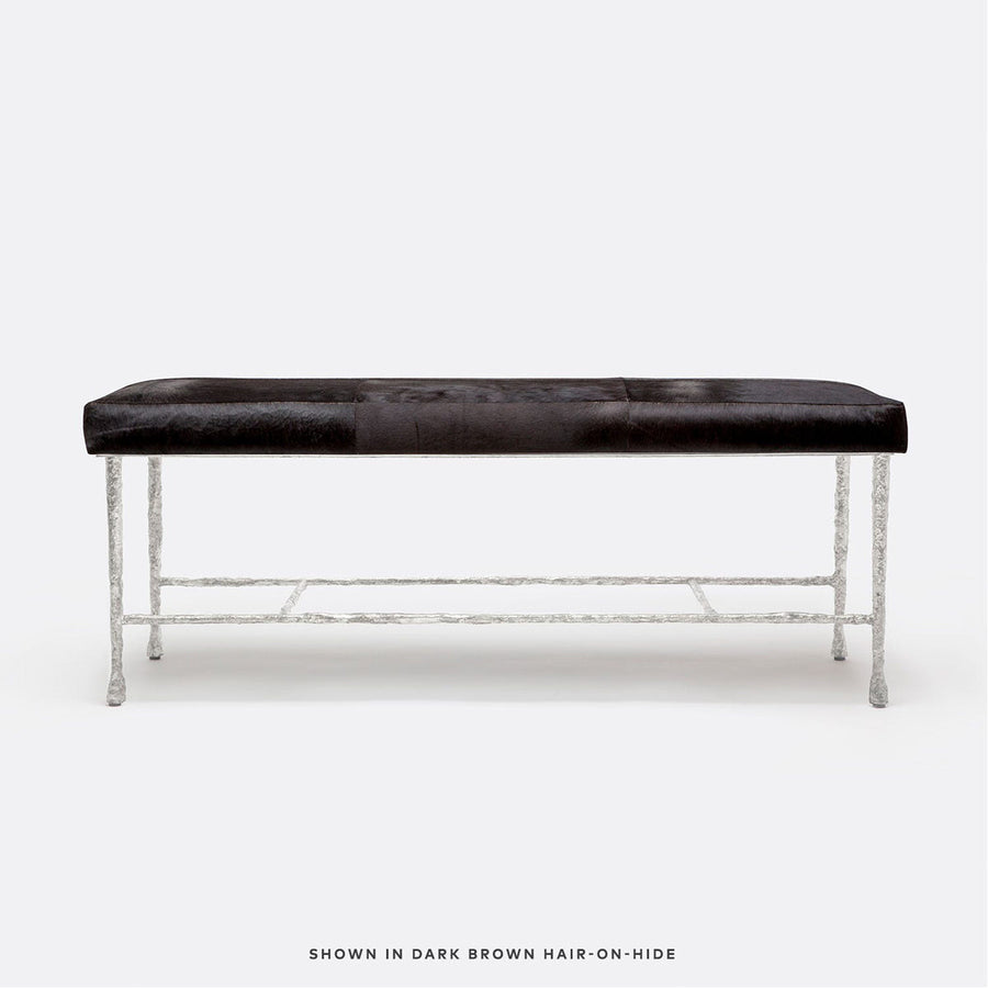 Made Goods Jovan Double Bench in Alsek Fabric