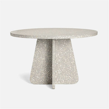 Made Goods Juliette Reinforced Terrazzo Outdoor Dining Table