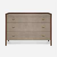 Made Goods Kennedy 48-Inch Vintage Faux Shagreen Dresser