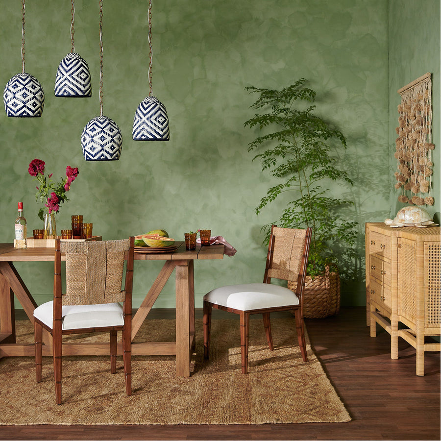 Made Goods Kiera Dining Chair in Ivondro Raffia