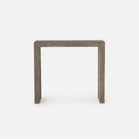 Made Goods Liam Faux Bois Parish Concrete Outdoor Bar Table