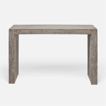 Made Goods Liam Etched Concrete Parson Console Table