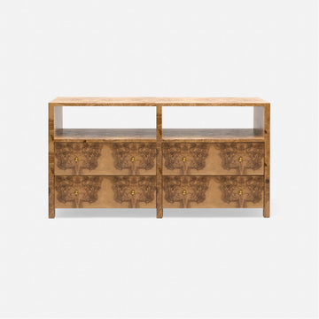 Made Goods Lindsey 4-Drawer Burl Veneer Buffet