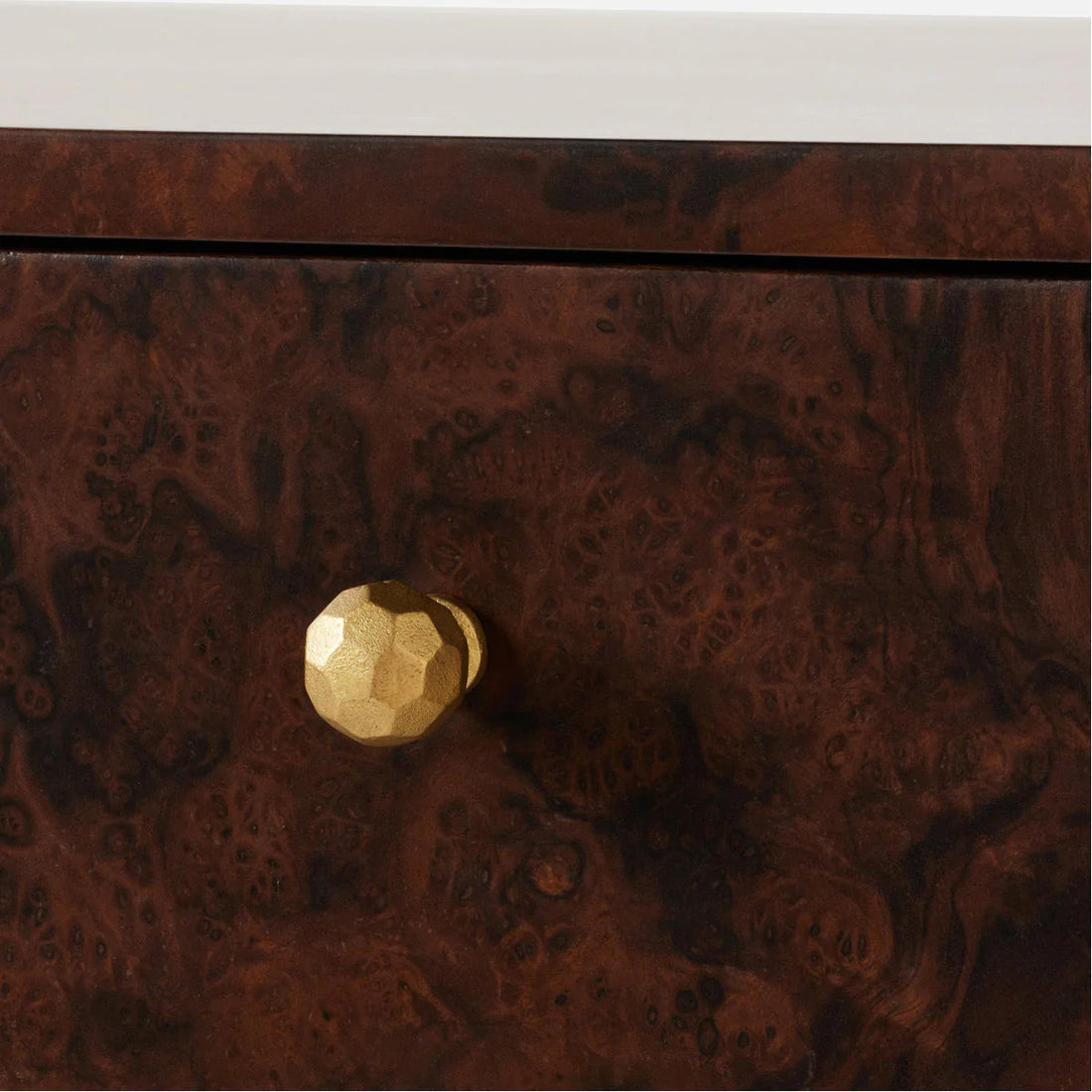 Made Goods Lindsey 64-Inch Burl Veneer Desk