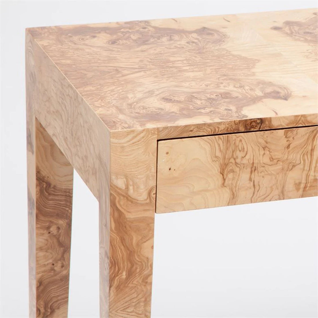 Made Goods Lindsey 54-Inch Burl Veneer Desk