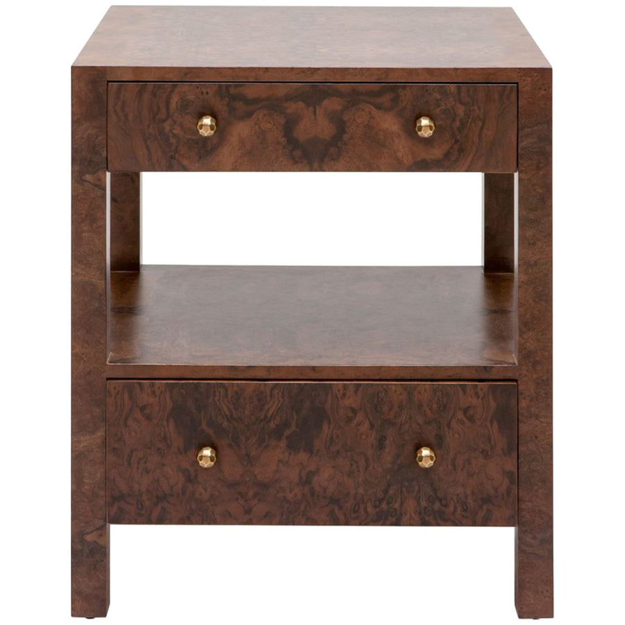 Made Goods Lindsey Burl Veneer Nightstand