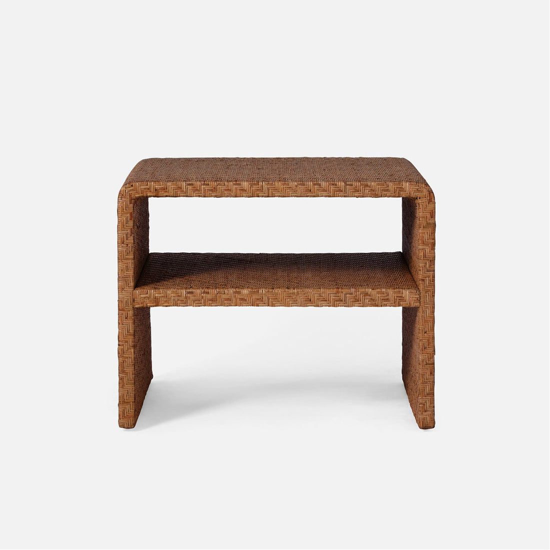 Made Goods Lynette Flat Rattan Side Table