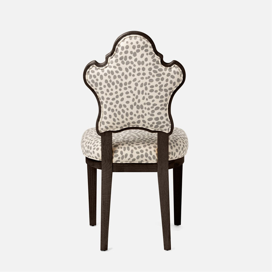 Made Goods Madisen Ornate Back Dining Chair in Volta Fabric