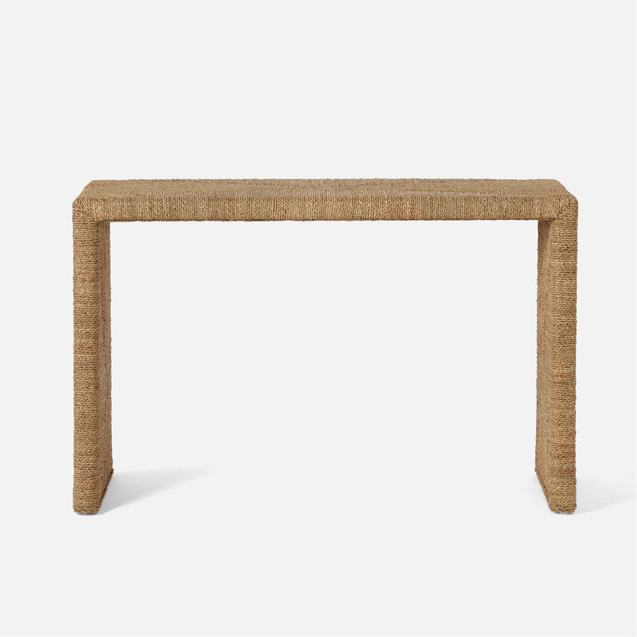 Made Goods Maggie Twisted Seagrass Console Table