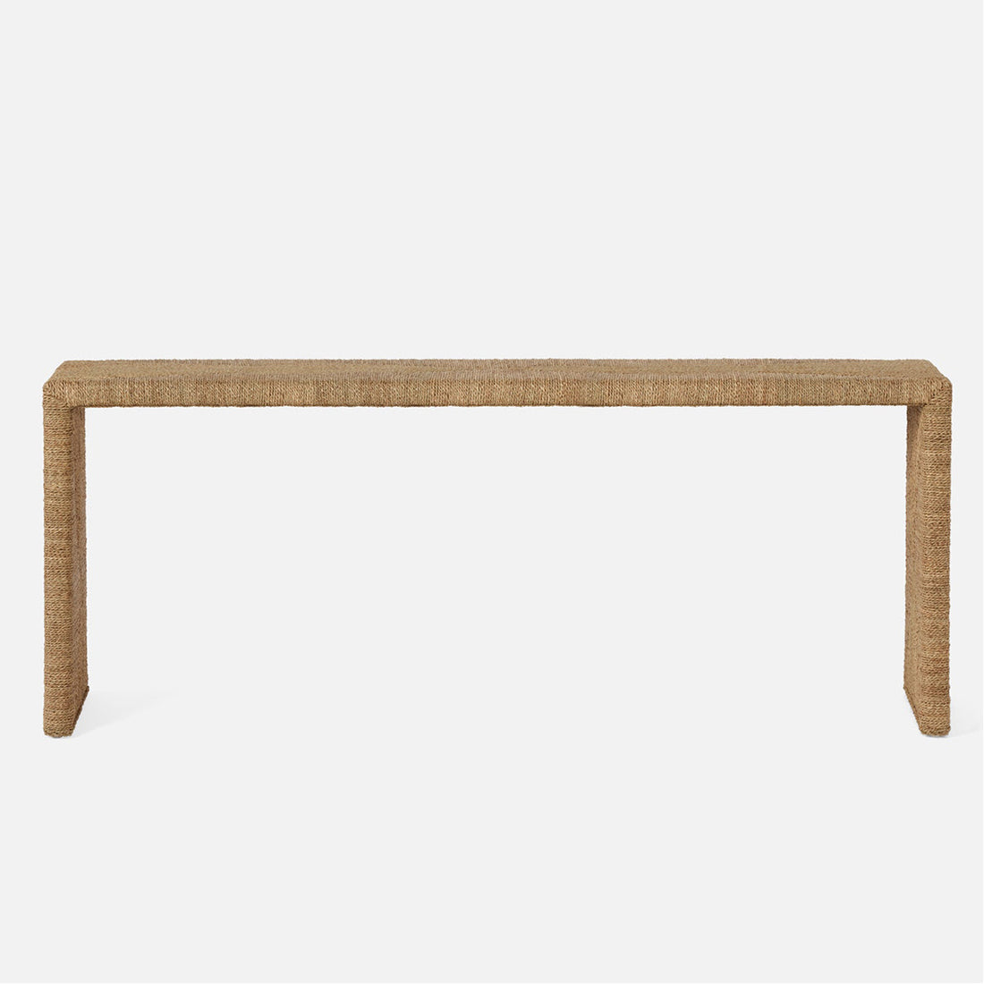 Made Goods Maggie Twisted Seagrass Console Table