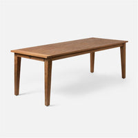 Made Goods Maisie Rustic Teak Classic Farm Table