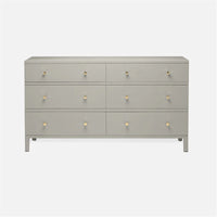 Made Goods Maris 60-Inch Faux Belgian Linen Dresser